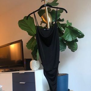 Zara Bodysuit Tank Top Cowl Neck